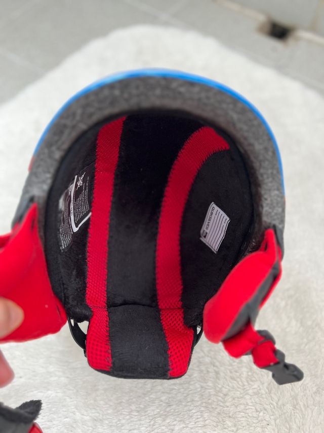 Casco Quiksilver snow, sky talla xs, 54 cms