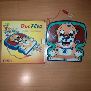 JUEGO DE OPERACIÓN DOG FLEA PERRITO CHIFLADO.