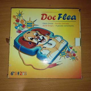 JUEGO DE OPERACIÓN DOG FLEA PERRITO CHIFLADO.