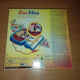 JUEGO DE OPERACIÓN DOG FLEA PERRITO CHIFLADO.