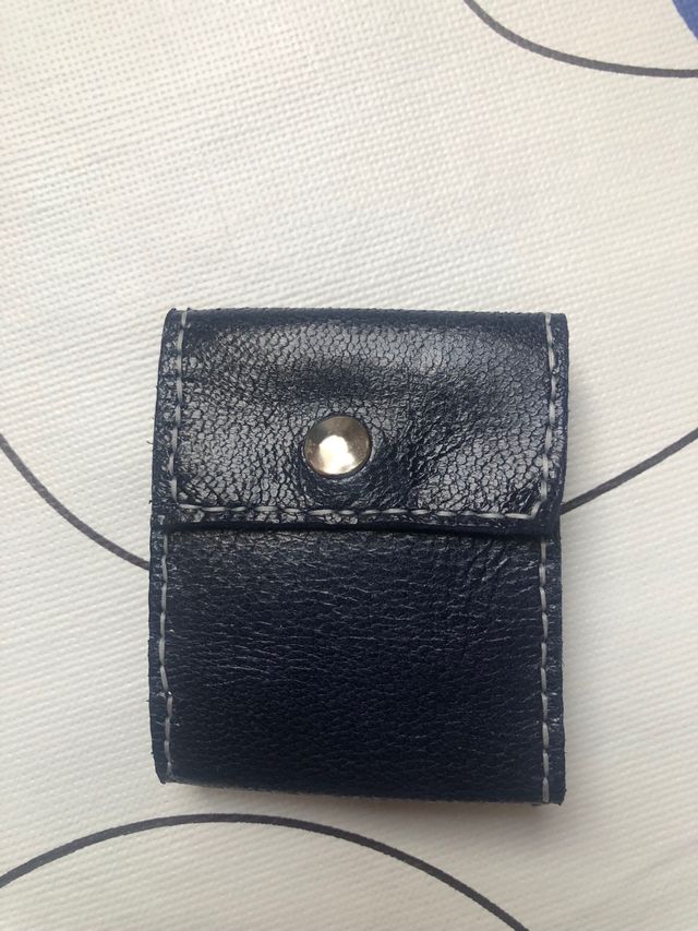 Cartera billetera piel natural