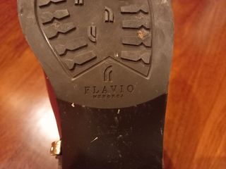 Botines marrones piel talla 39