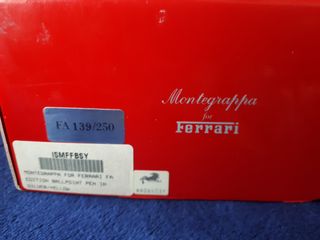 LIQUIDACION BOLIGRAFO MONTEGRAPPA FERRARI AMARILLO