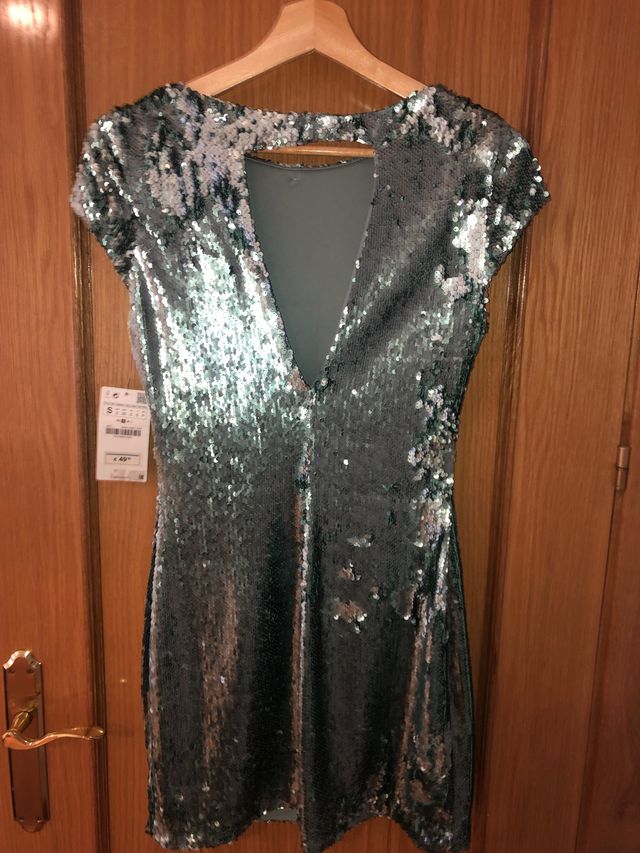 Vestido mini fiesta Zara