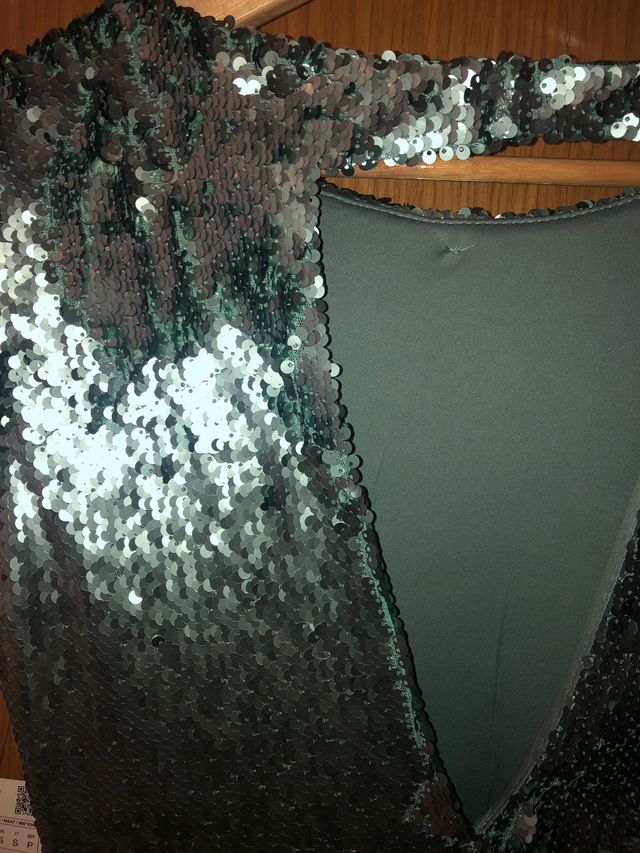 Vestido mini fiesta Zara