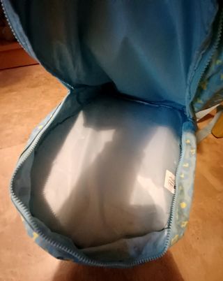 Mochila niña. Azul turquesa