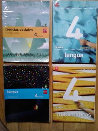 LIBROS DE TEXTO 3º Y 4º DE PRIMARIA