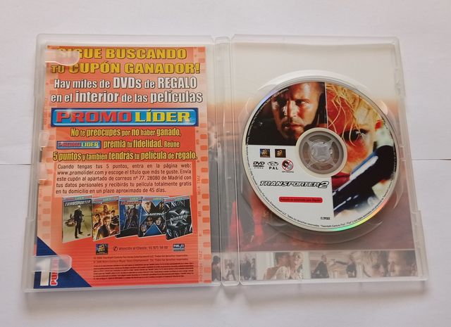PELICULA TRANSPORTER 2 DVD