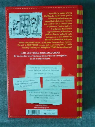 Lote libros diario de Greg y Rowley