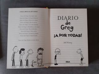 Lote libros diario de Greg y Rowley