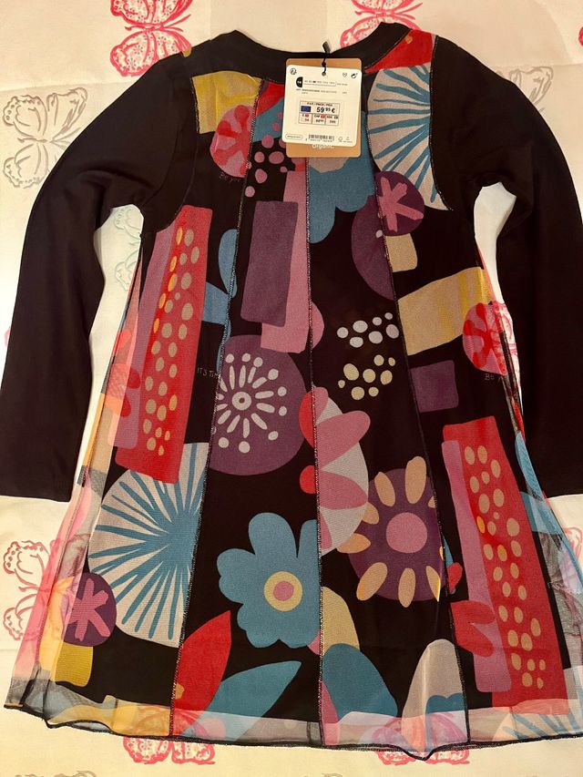 Nuevo! Vestido Desigual t 7/8