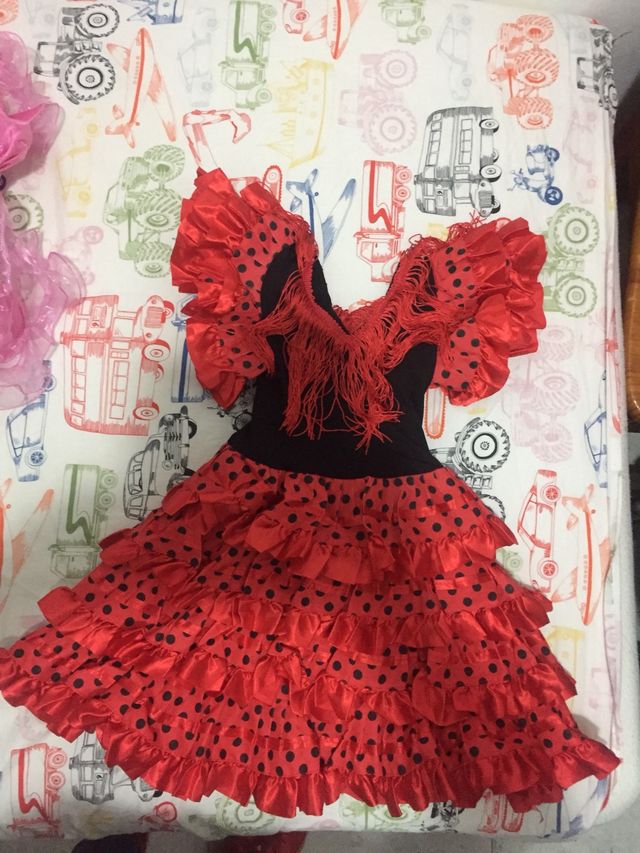 Vestido flamenca talla 2