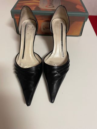 Zapatos negros stilettos