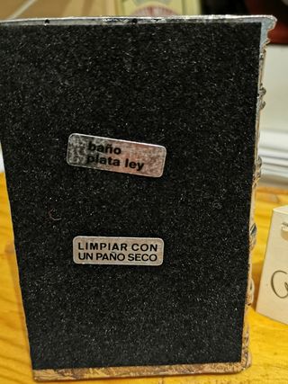 Escultura Arriaza baño plata