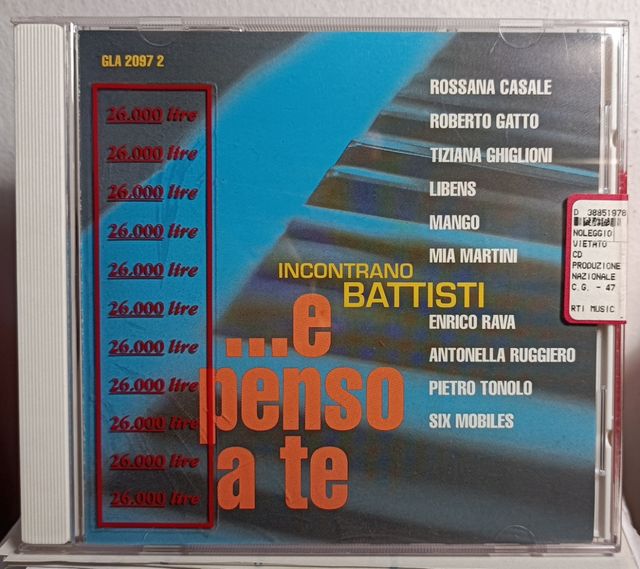 CD ...e penso a te - Artisti vari