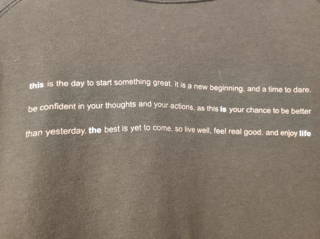 Sudadera verde Kaki talla M Decathlon