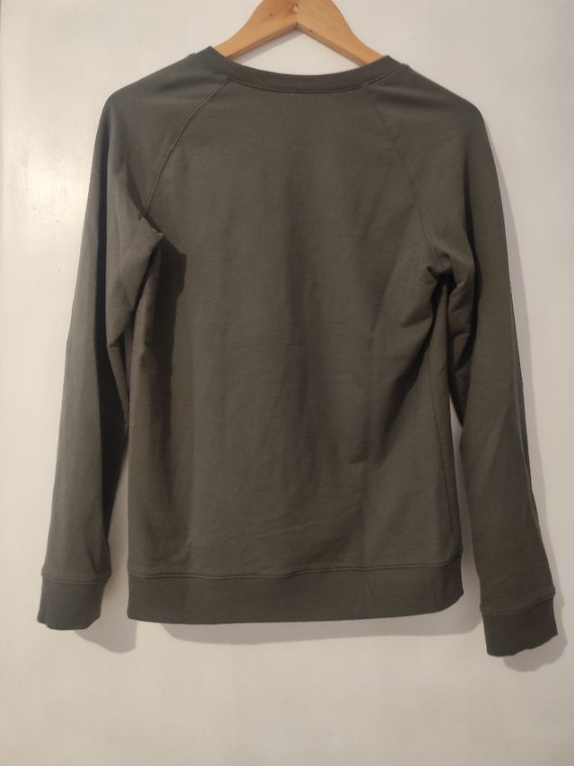 Sudadera verde Kaki talla M Decathlon