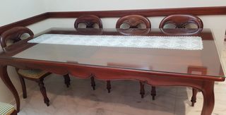 Juego 8 sillas comedor