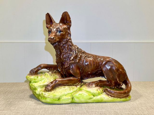 Escultura perro Schæfer