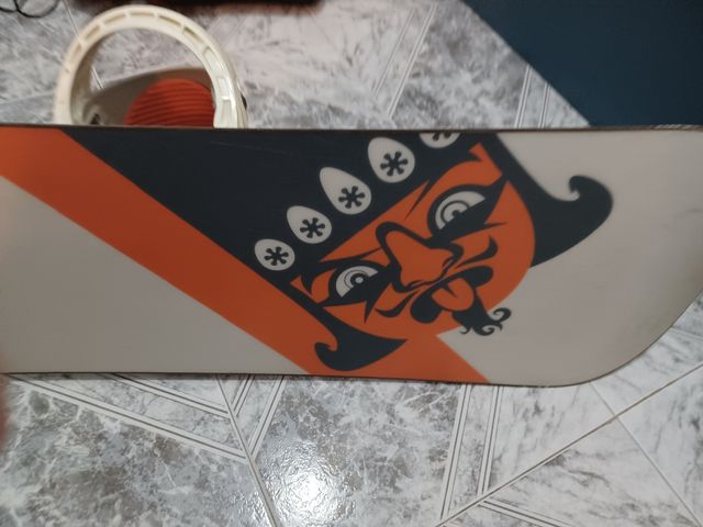 Tabla snow y fijaciones