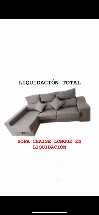 Sofá chaise longue