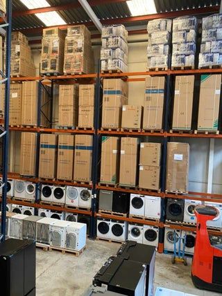 Riscaldatori, lavatrici, frigoriferi, aria condizionata