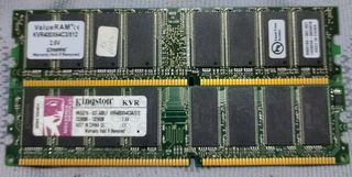 Memorias RAM Kingston (Pack X2)