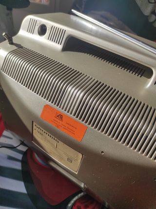 Televisor en blanco y negro