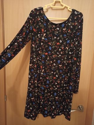 vestido de manga larga