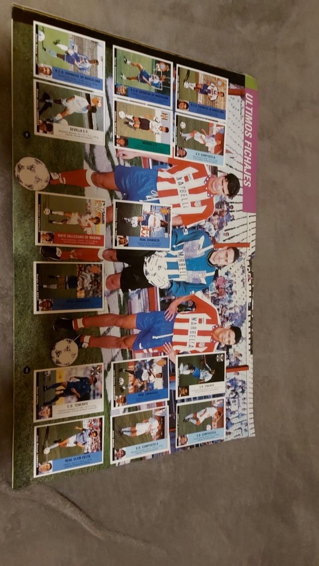 Album cromos Liga 1995-96