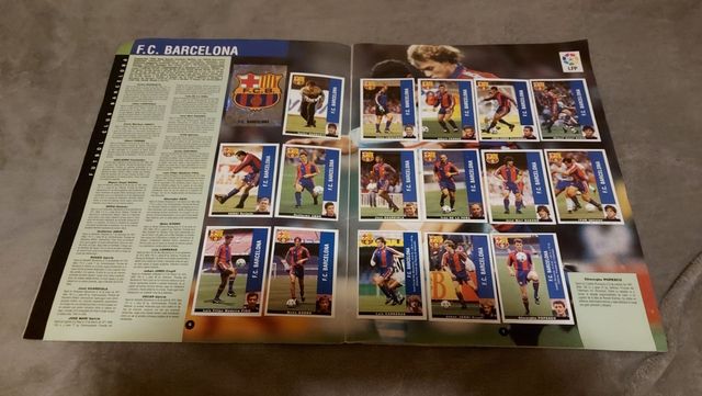 Album cromos Liga 1995-96