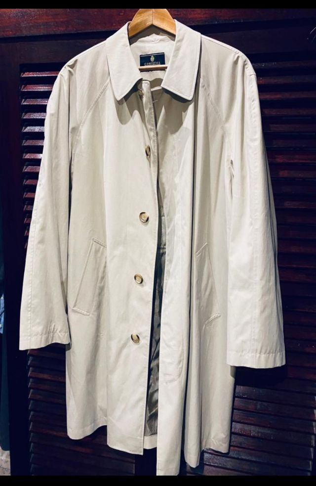 Gabardina hombre