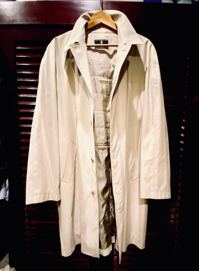 Gabardina hombre