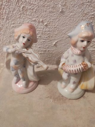 3 figuras de porcelana