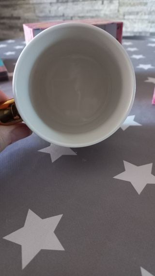 Tazza Kasanova lettera L dorata