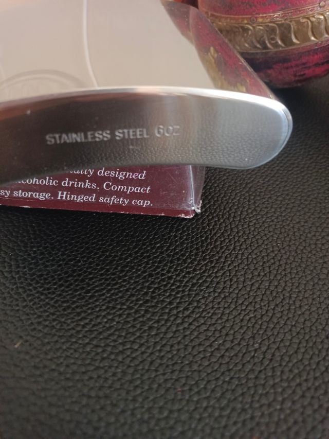 petaca acero inoxidable