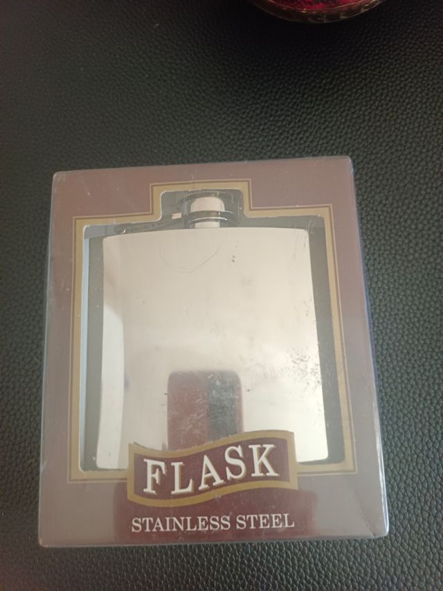 petaca acero inoxidable