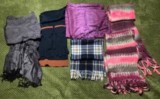 5 Bufandas y 1 echarpe