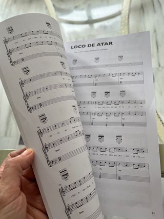 Libro de partituras de canciones de Pablo Alborán