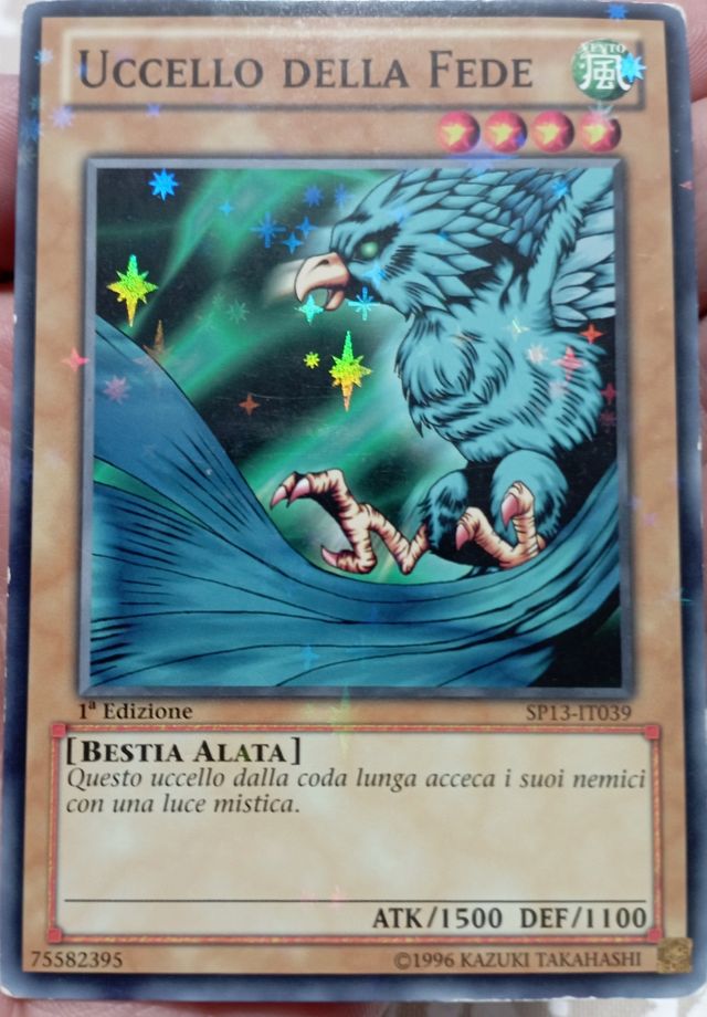 YuGiOh Yu-Gi-Oh Lotto 4 carte Star FOIL