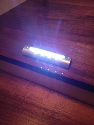 Luz portátil armario