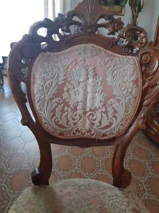 sedia vintage barocco