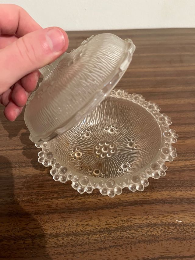 Posacenere in cristallo