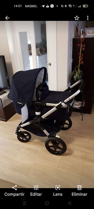 Carrito bebé Bugaboo Fox. 