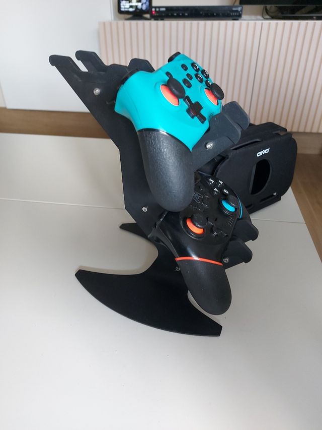 mandos,soporte y gafas virtuales