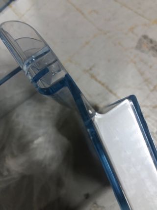 Cajón congelador nevera con pequeños defectos