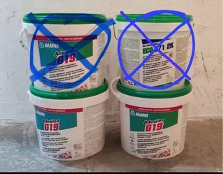 2 botes Adhesivo Mapei Adesilex G19, Césped
