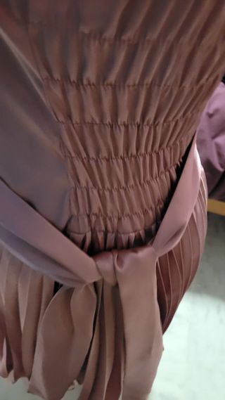 vestido de raso