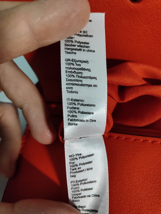 Borsa a Tracolla Accessorize Arancione - Nuova