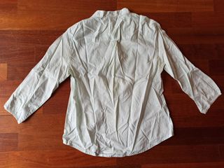 Camisa blusa GAP t. S turquesa algodón
